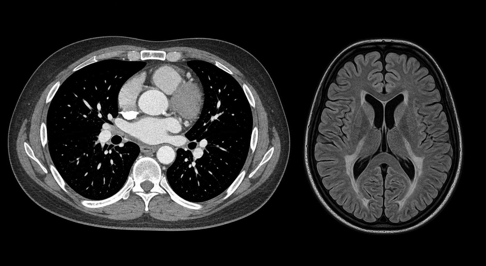 Connected diagnostic imaging workspace